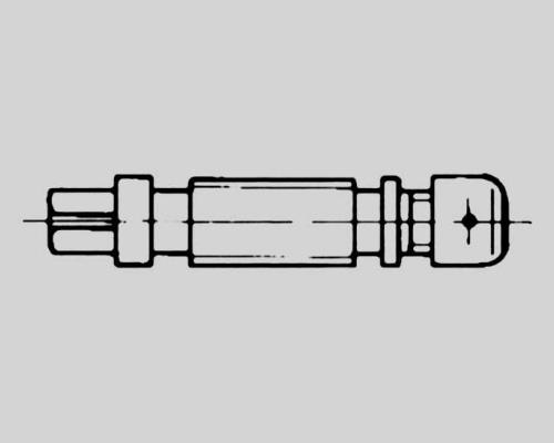 Verstellspindel inkl. 2 Spannstifte