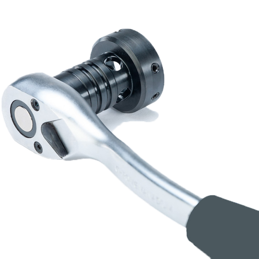 Kurzhalter mit 1/2 Zoll Vierkantantrieb